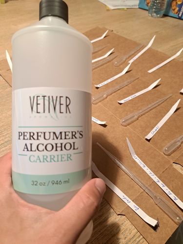 Customer photo review of Perfumer's Alcohol