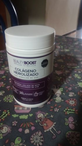 Customer photo review of COLÁGENO HIDROLIZADO CON VITAMINA C, D3, BIOTINA Y SEMILLAS DE UVA