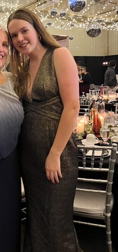 Laine Y. review of Garrett Gown by Elle Zeitoune - RENTAL image 1 out of 1