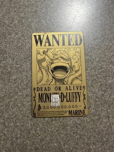 Customer photo review of Wanted - Monkey D