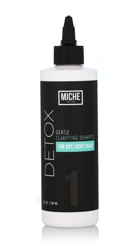 Customer photo review of DETOX Gentle Clarifying Shampoo