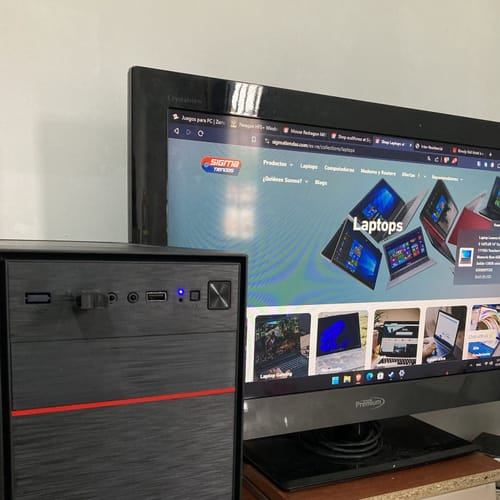Customer photo review of PC /CPU / COMPUTADOR Intel Core i5-11400 - Disco SSD NVMe M.2 - Memoria RAM DDR4 - Case Corporativo - Fuente de Poder