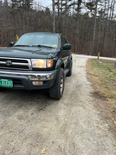 Customer photo review of 2 Inch Wheel Spacers 6x5.5" For Toyota Tacoma 4Runner Tundra Kia