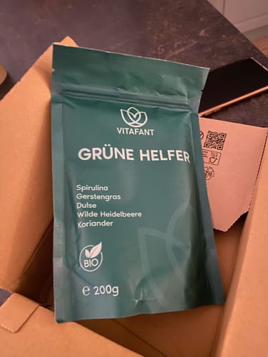 Customer photo review of Bio Grüne Helfer - Entgiftungspulver