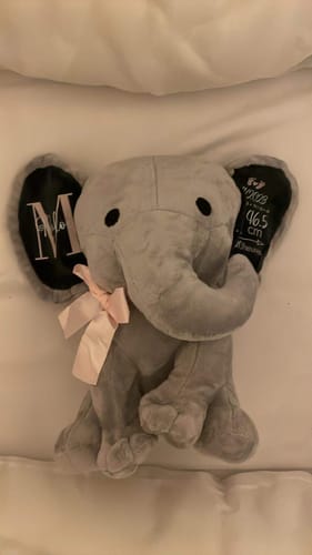 Customer photo review of Bébé - Éléphant câlin