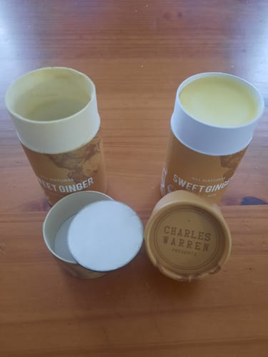 Customer photo review of North Carolina Sweet Ginger Rub