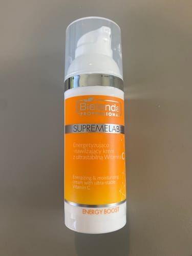 Customer photo review of Bielenda Professional SupremeLab Energy Boost Energizing & Moisturising Cream