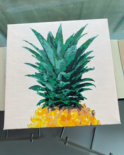 Customer photo review of Pineapple Abstract Mini Kit