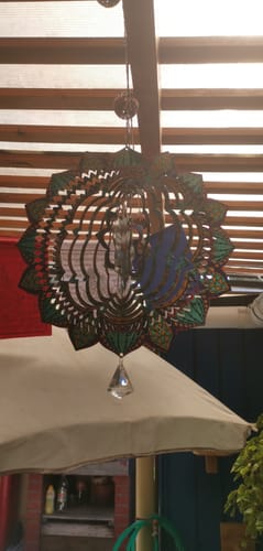 Customer photo review of Anillo de viento Mandala V