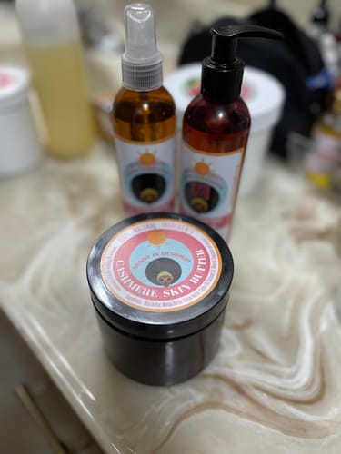 Customer photo review of Cashmere Skin Bundle