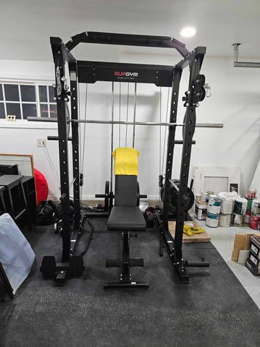 Customer photo review of Major Fitness PLM03 All-In-One Home Gym Power Rack