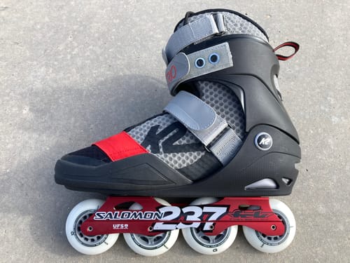 Customer photo review of Inline Skate Carbon Wedges