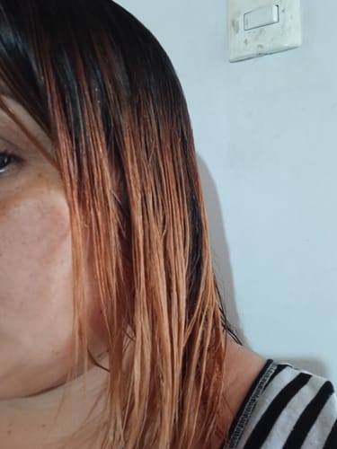 Customer photo review of Pack Rubios/Cobrizos Dorados (Henna + Cassia)