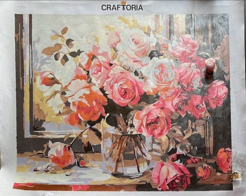 Customer photo review of Numbered Roses