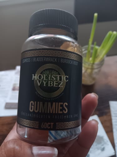 Customer photo review of Organic Sea Moss Gummy Bears