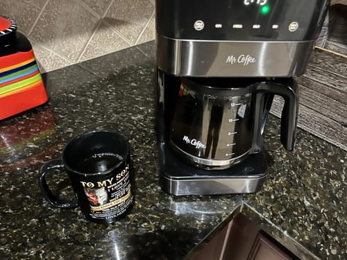 Customer photo review of Mom To Son - Never Forget I Love You- Coffee Mug