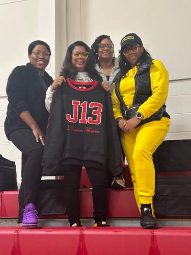 Customer photo review of Delta Sigma Theta FOUNDER’S DAY CELEBRATION SWEATSHIRT *PRE ORDER*
