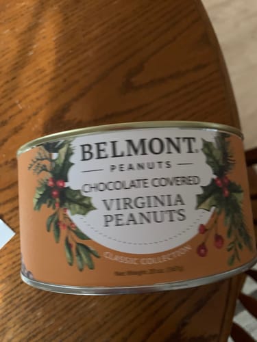 Customer photo review of Holiday Chocolate Covered Peanuts