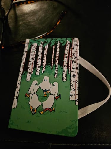 Customer photo review of Forest Circle Ghosts Sketchbook