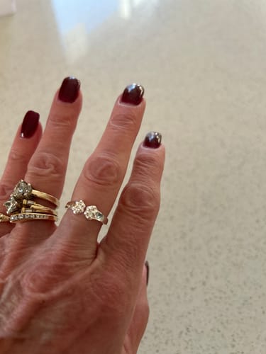 Customer photo review of Paw Hug Ring