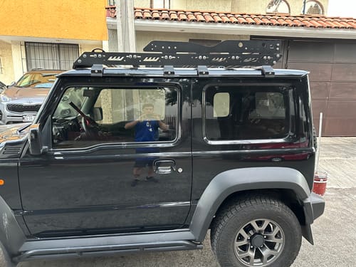 Customer photo review of Rockslider para Suzuki Jimny