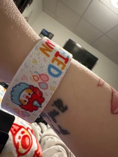Customer photo review of Certified Clown Bracelet