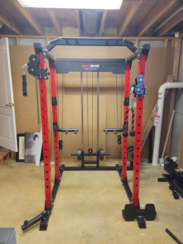 Customer photo review of Major Fitness PLM03 All-In-One Home Gym Power Rack
