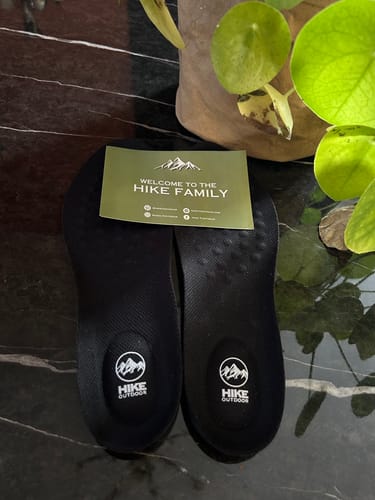 Customer photo review of HIKE® Orthopedic Soles - Pain relieving and shock absorbing foot pads