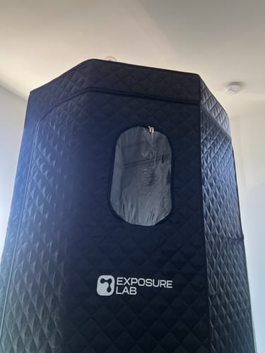 Customer photo review of ExposureLab® Steam Sauna (HeatLab®)