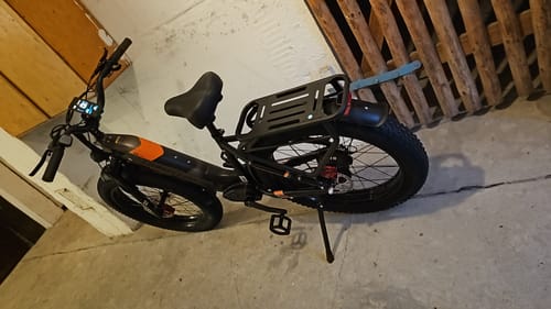 Customer photo review of Lankeleisi MG600 Plus 1000W Bafang Motor 26" Fat Bike All Terrain SUV E-Bike 48V 20Ah Samsung Battery