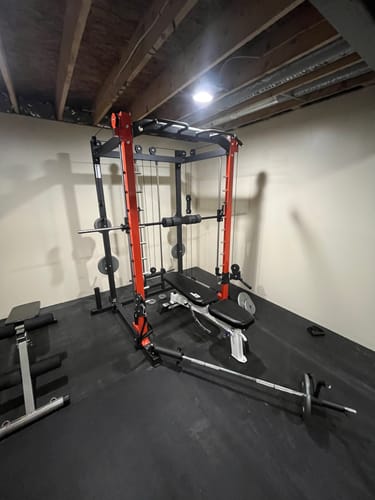 Customer photo review of MAJOR All-in-One Home Gym Smith Machine SML01