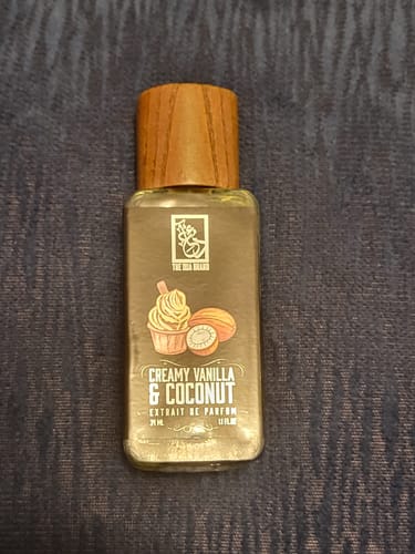 Customer photo review of Creamy Vanilla & Coconut