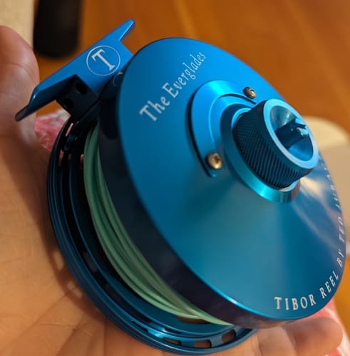 Customer photo review of Tibor Everglades Fly Reel