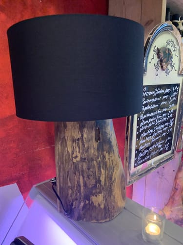 Customer photo review of Tisch Wurzel Lampe RANTING