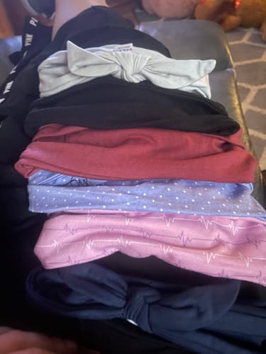 Customer photo review of Mystery Grab Bag (6 Headbands)
