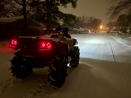 Customer photo review of LED Rear lights for Can Am G2 Rear Light