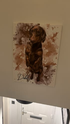 undefined review of Your Dog as Watercolor Portrait image 1 out of 1