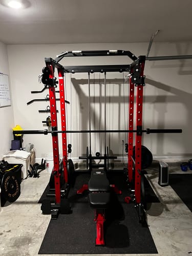 Customer photo review of Major Fitness PLM03 All-In-One Home Gym Power Rack