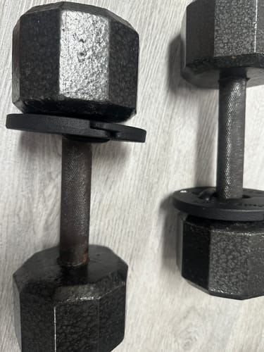 Customer photo review of 1.25 Pound Weight Clips
