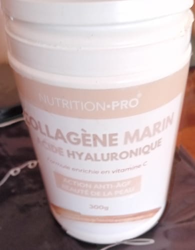 Customer photo review of COLLAGÈNE MARIN NATICOL® / ACIDE HYALURONIQUE (EN POUDRE) - 300G