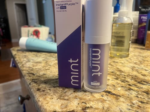 Customer photo review of InstantPurple™ Color Corrector with nHAp