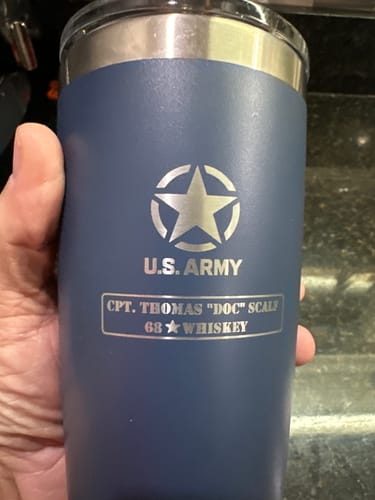 Customer photo review of Rambler | 20 oz Tumbler