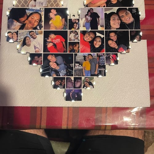 Dale review of Personalized Heart Photo Lamp image 1 out of 1