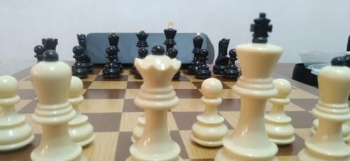 Customer photo review of Piezas de ajedrez ABS modelo Zagreb