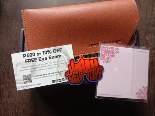 Customer photo review of MetroSunnies Ted Specs (Black) / Replaceable Lens / Eyeglasses for Men and Women