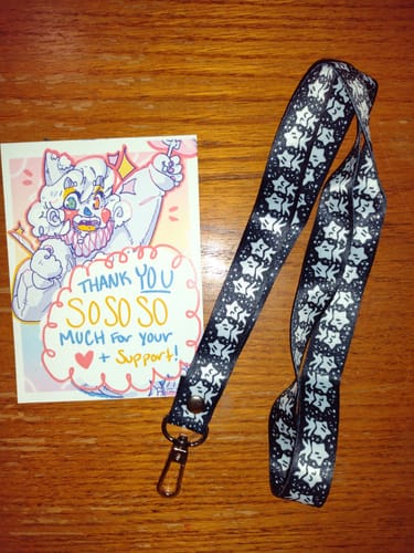 Customer photo review of Star Baby Lanyard
