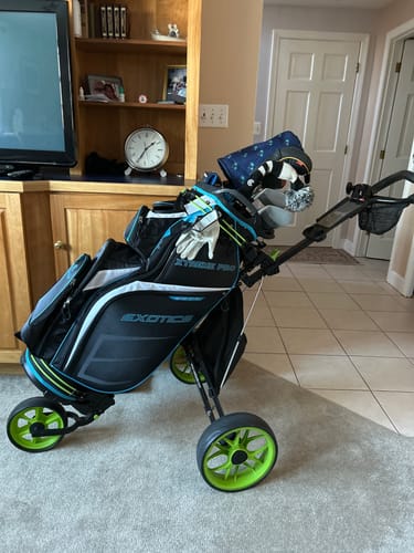 Customer photo review of Exotics Xtreme Pro Deluxe Cart Bag