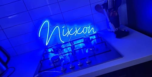 Customer photo review of Custom Neon Signs