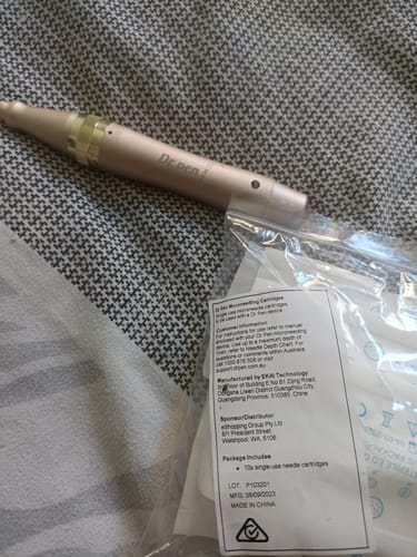 Customer photo review of 12 Pin Replacement Cartridges for M5 10X