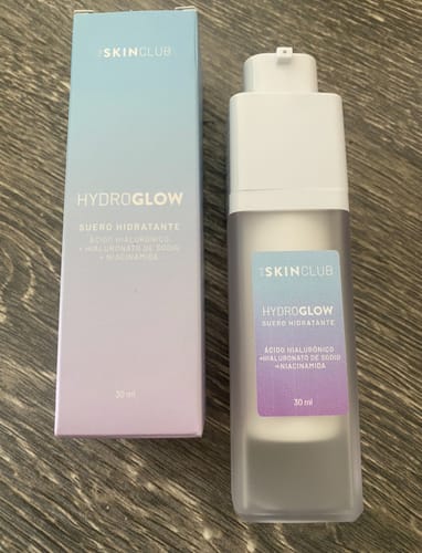Customer photo review of SUERO HIDRATANTE - Ácido hialurónico